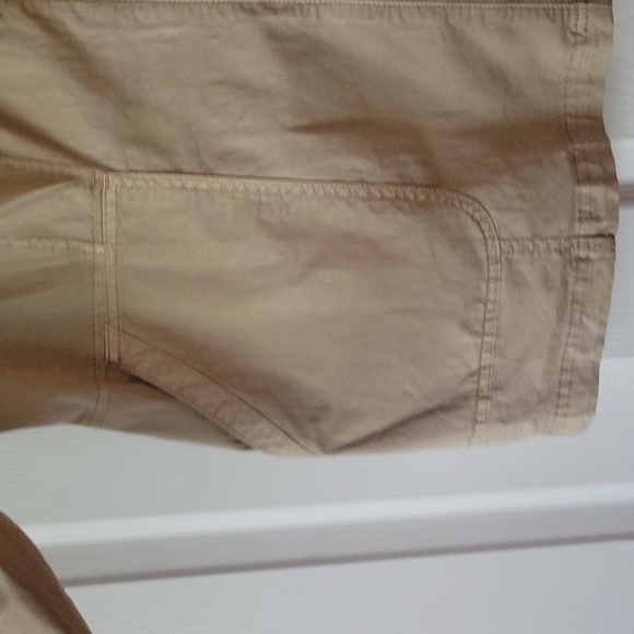 Chicos floral applique tan utility jacket size xl - Picture 5 of 16